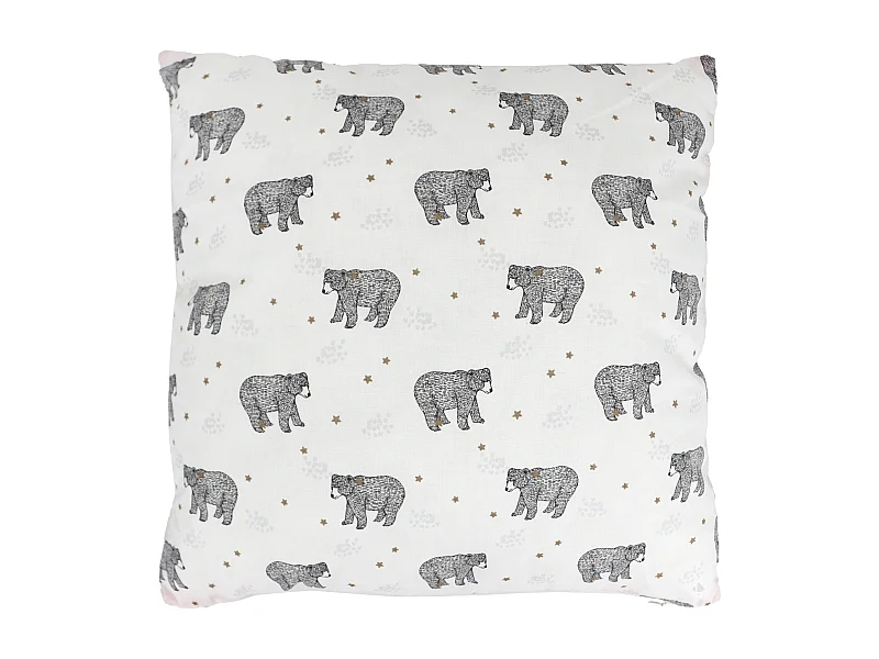 Housse de coussin 45x45 cm BALOO blanc Naturel