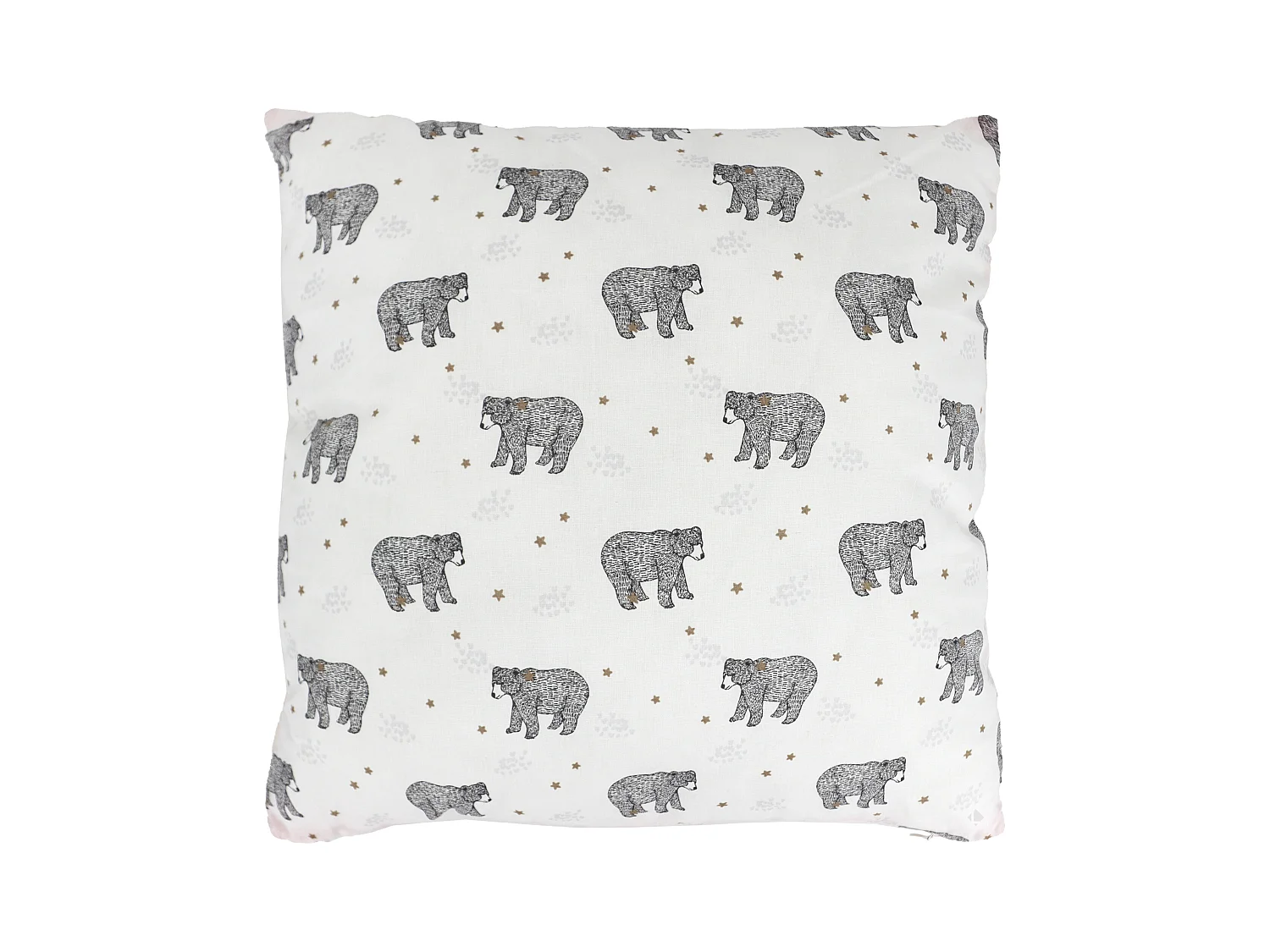 Housse de coussin 45x45 cm BALOO blanc Naturel