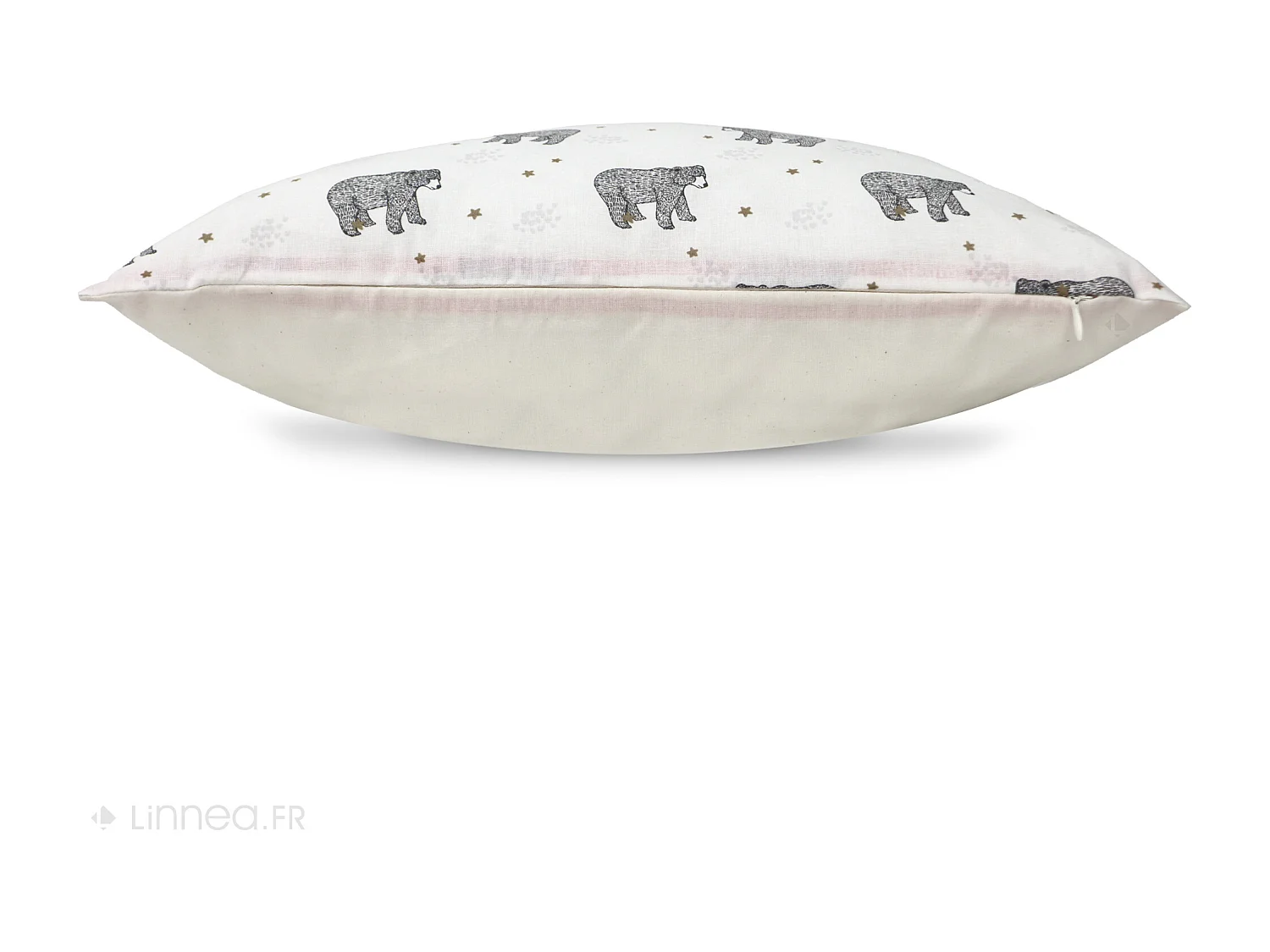 Housse de coussin 45x45 cm BALOO blanc Naturel