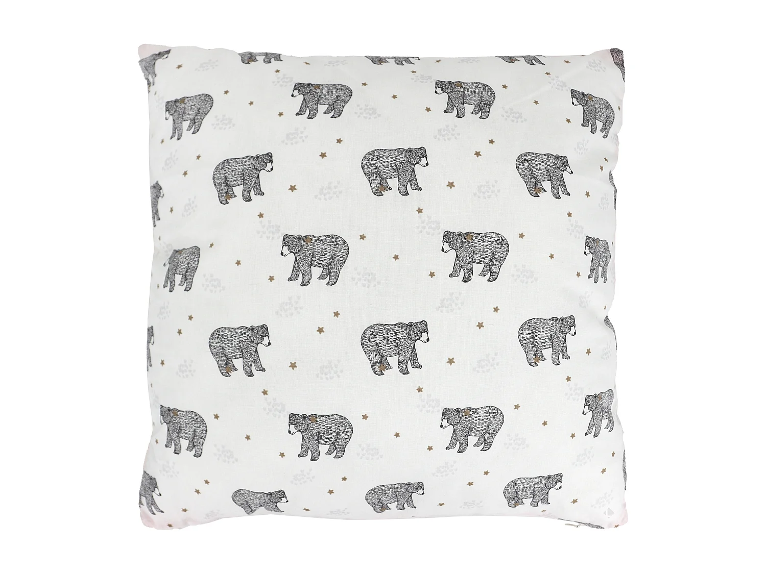 Housse de coussin 45x45 cm BALOO blanc Naturel