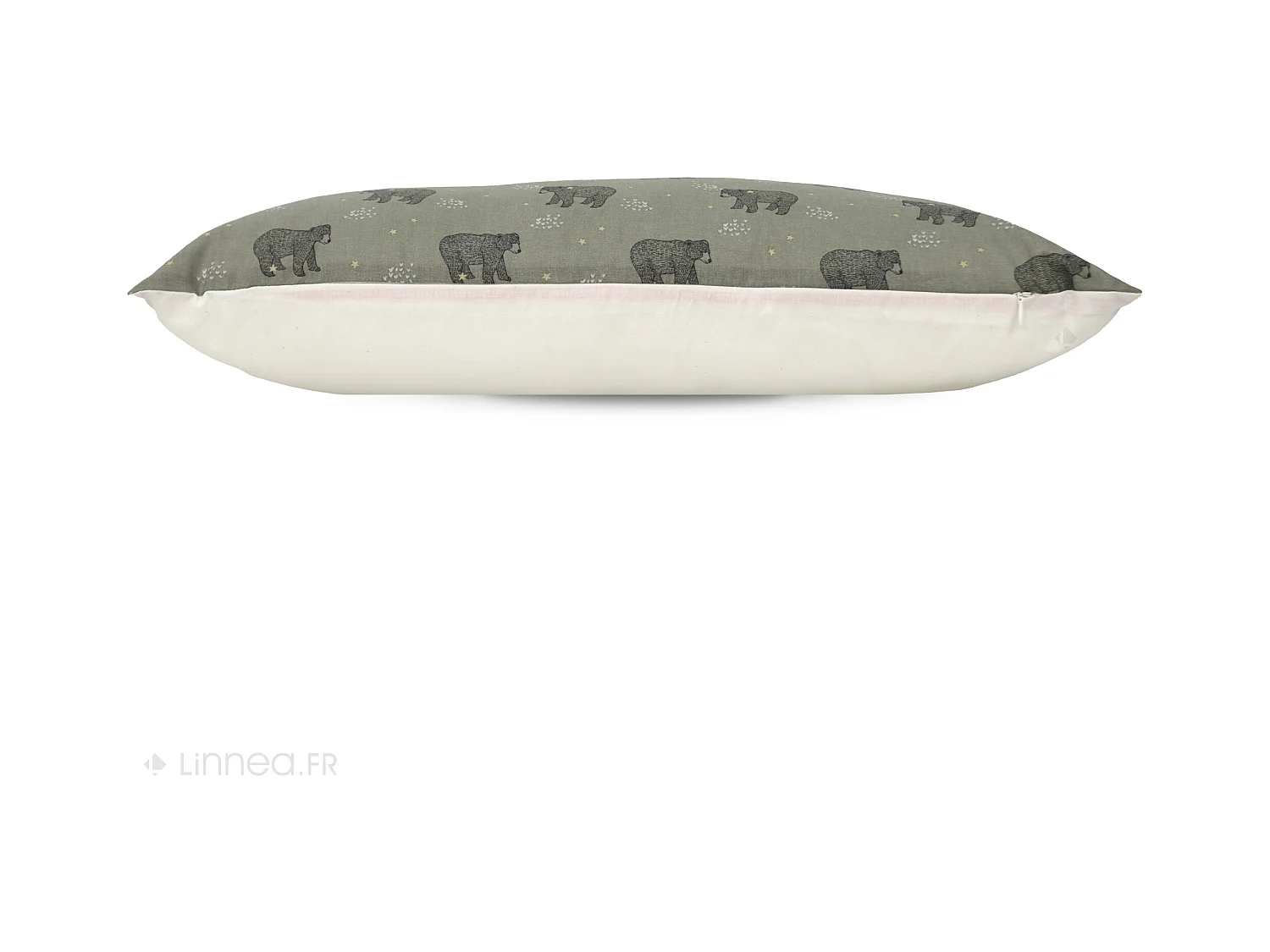 Housse de coussin 30x60 cm BALOO vert Kaki