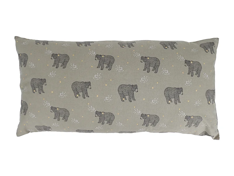 Housse de coussin 30x60 cm BALOO vert Kaki