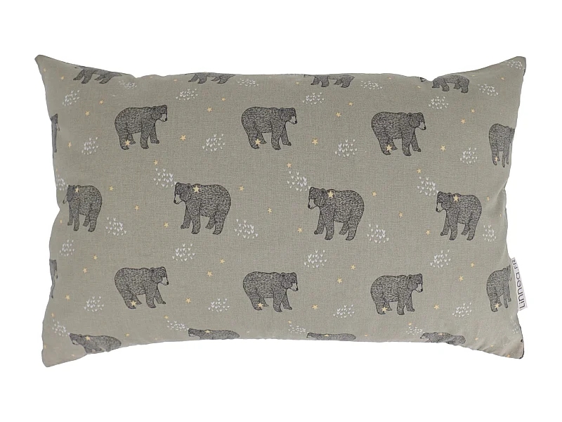 Housse de coussin 30x50 cm BALOO vert Kaki