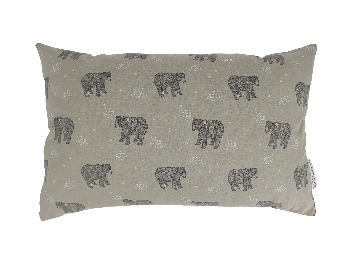 Housse de coussin 30x50 cm BALOO vert Kaki