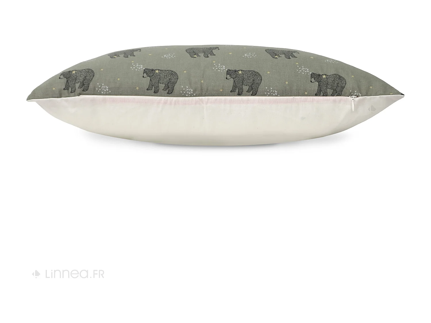 Housse de coussin 30x50 cm BALOO vert Kaki