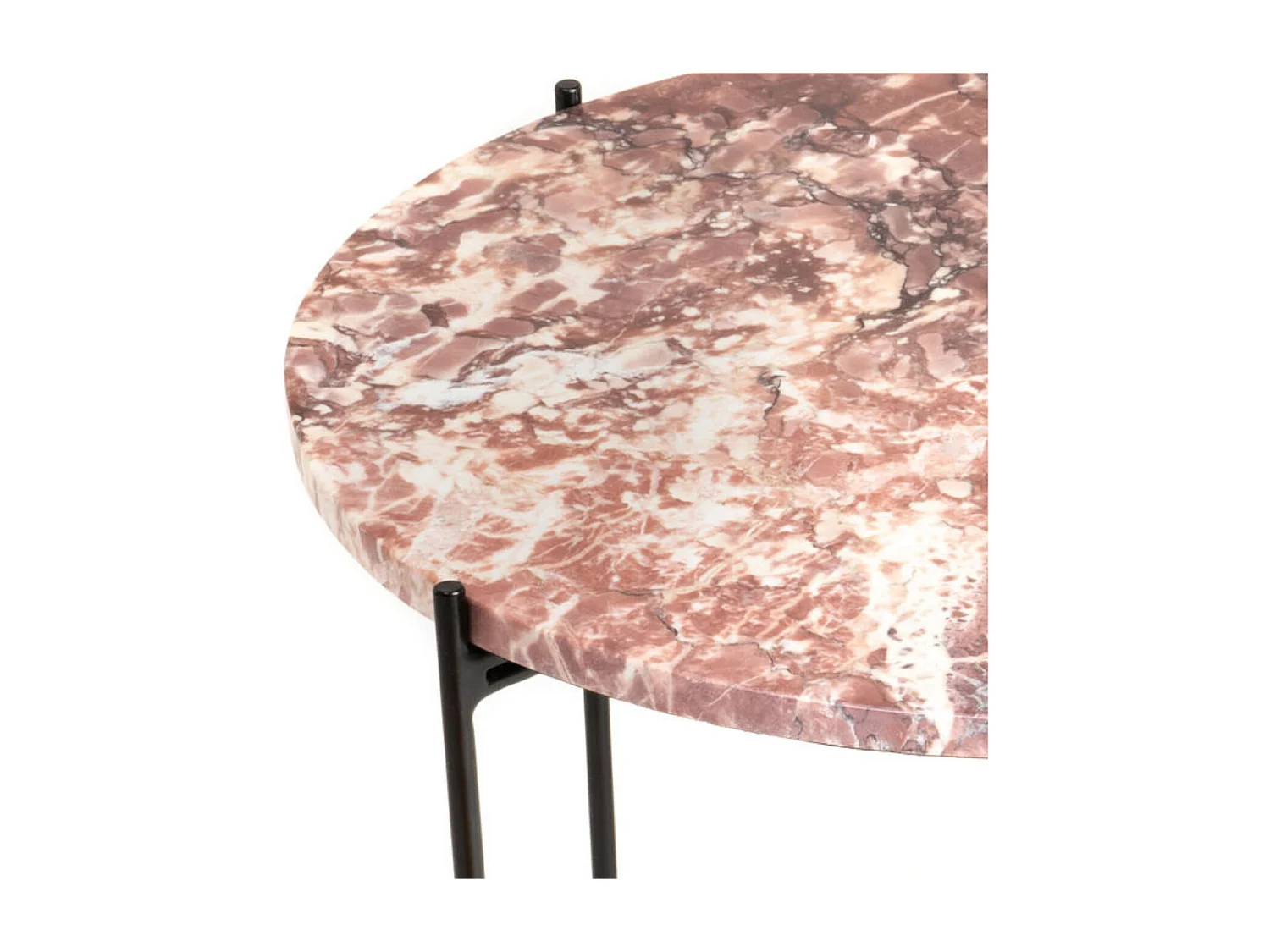 Table basse marbre rose