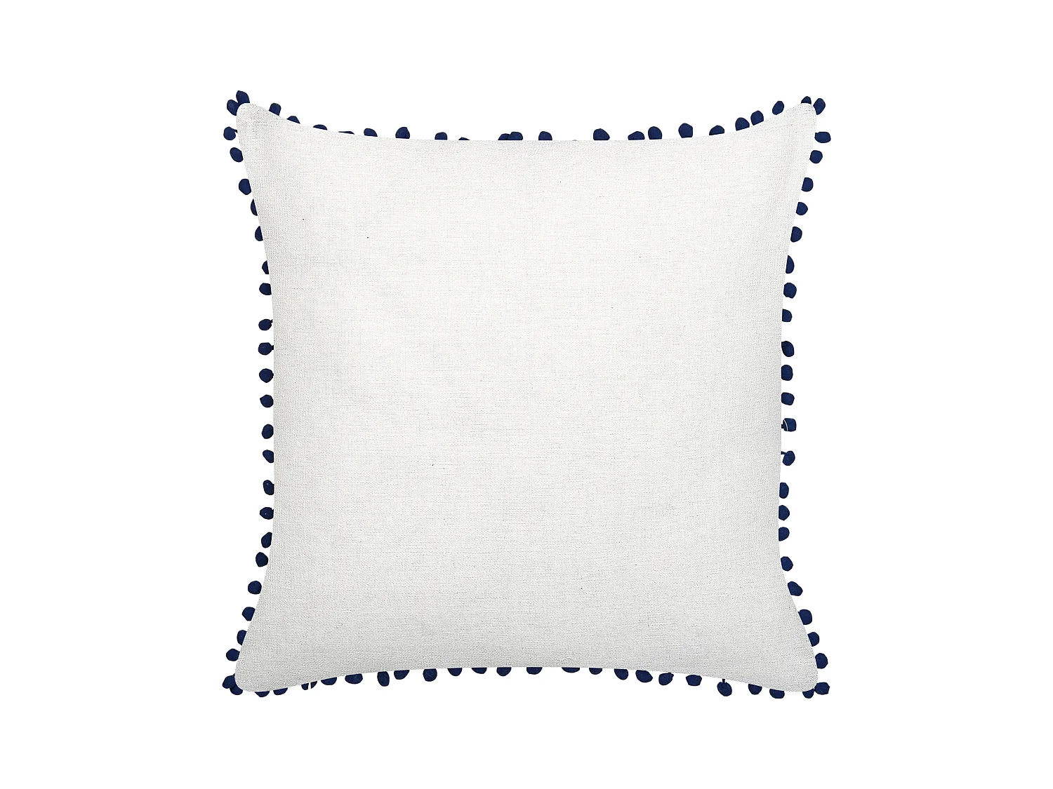 Zestaw 2 poduszek dekoracyjnych DANDELION 45 x 45 cm Ciemnoniebieski Wzór roślinny