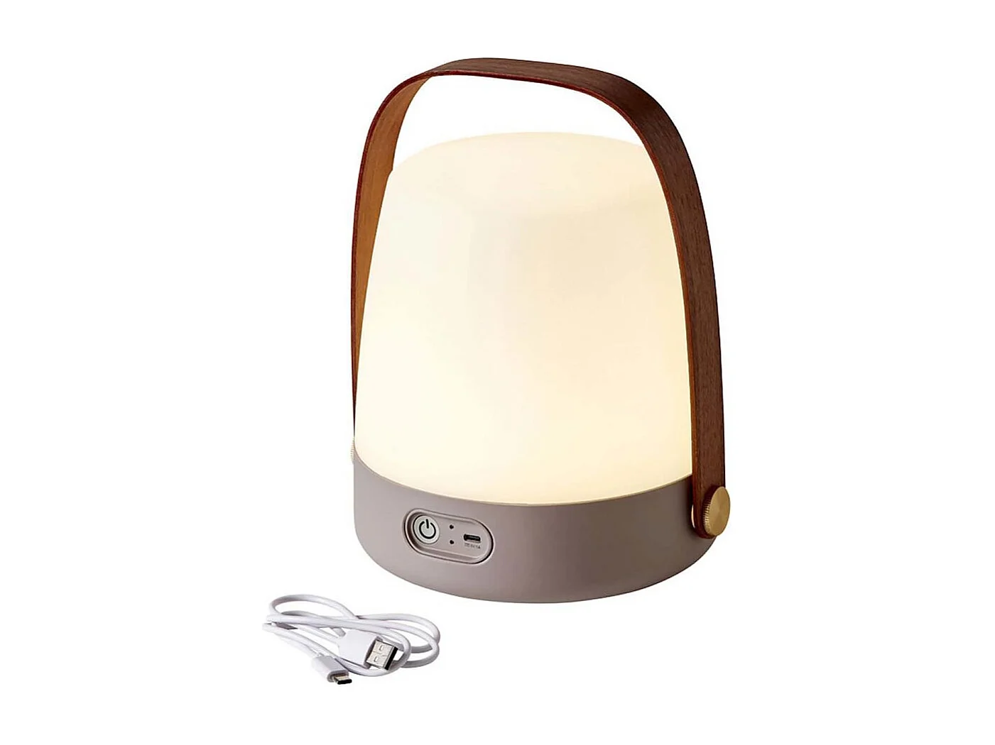Lampada LED portatile "Lite-up" - Atmosfera calda e design nordico