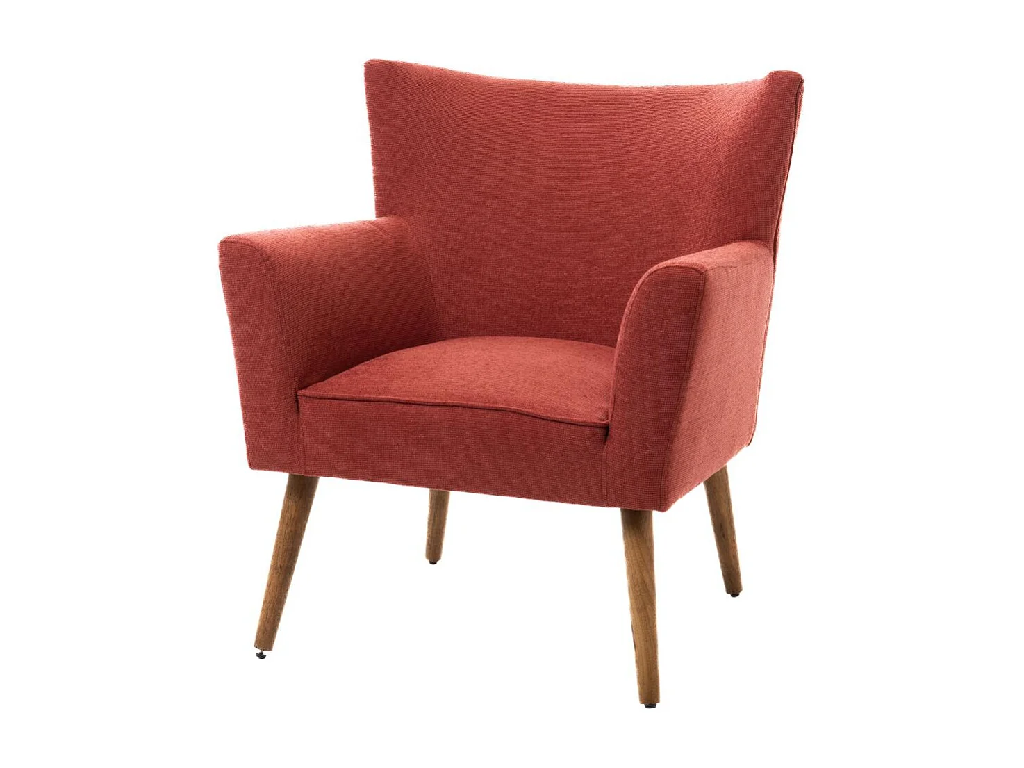 Fauteuil Leon brique