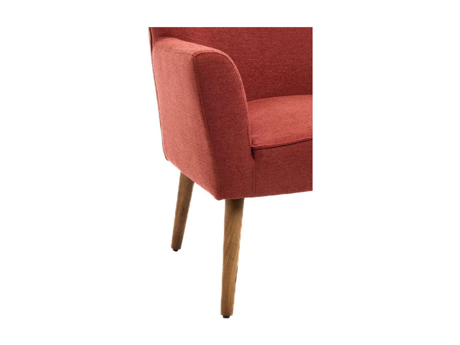 Fauteuil Leon brique