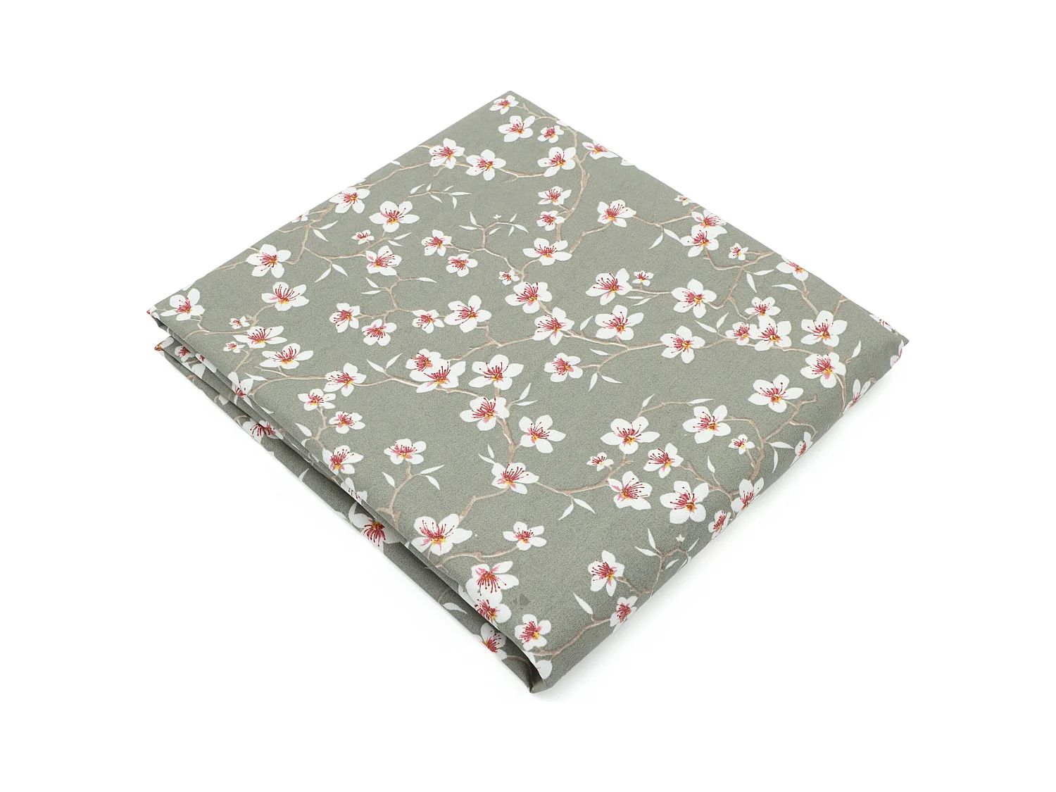 Lot de 2 sets de table enduit 38 cm AMANDIER vert Sauge