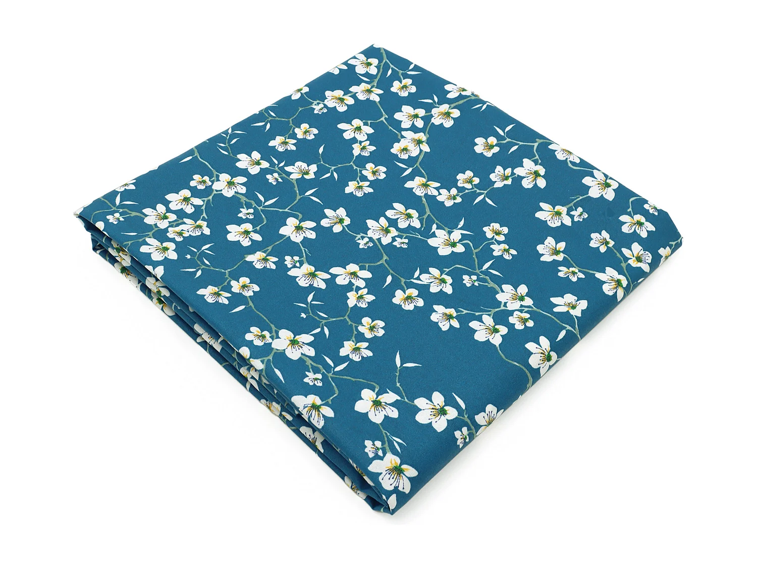 Nappe rectangle enduit 150x350 cm AMANDIER Bleu