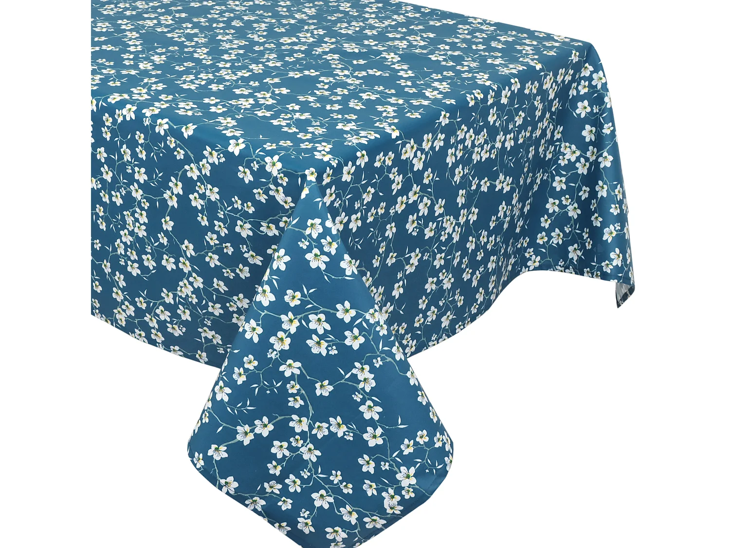 Nappe carrée enduit 80x80 cm AMANDIER Bleu