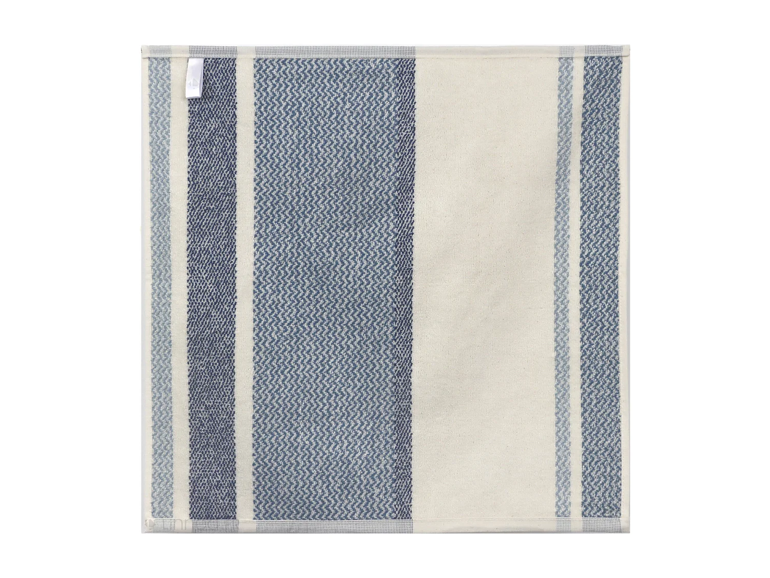 Lot de 2 torchons de cuisine éponge 50x50 cm coton OTON bleu