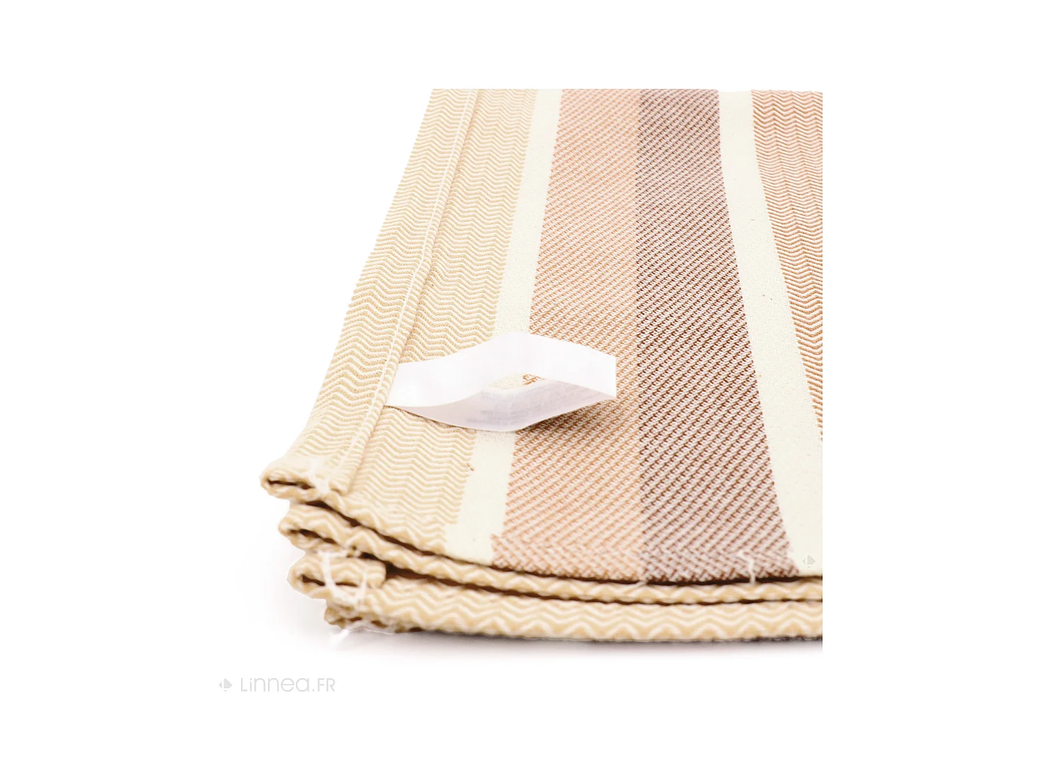 Lot de 2 torchons de cuisine toile 50x70 cm coton OTON jaune