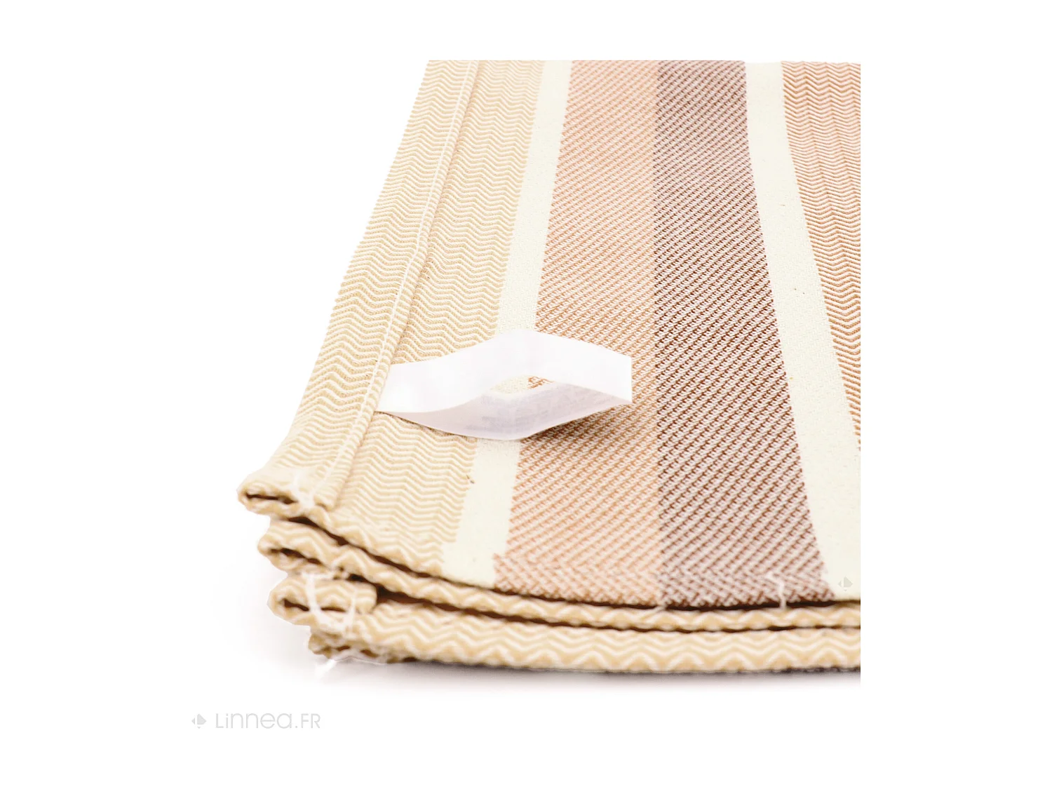 Lot de 2 torchons de cuisine toile 50x70 cm coton OTON jaune