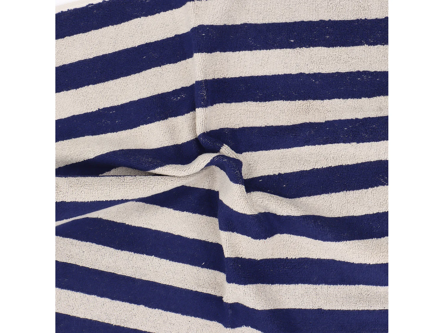 Lot de 2 torchons de cuisine éponge 50x50 cm coton PAT bleu