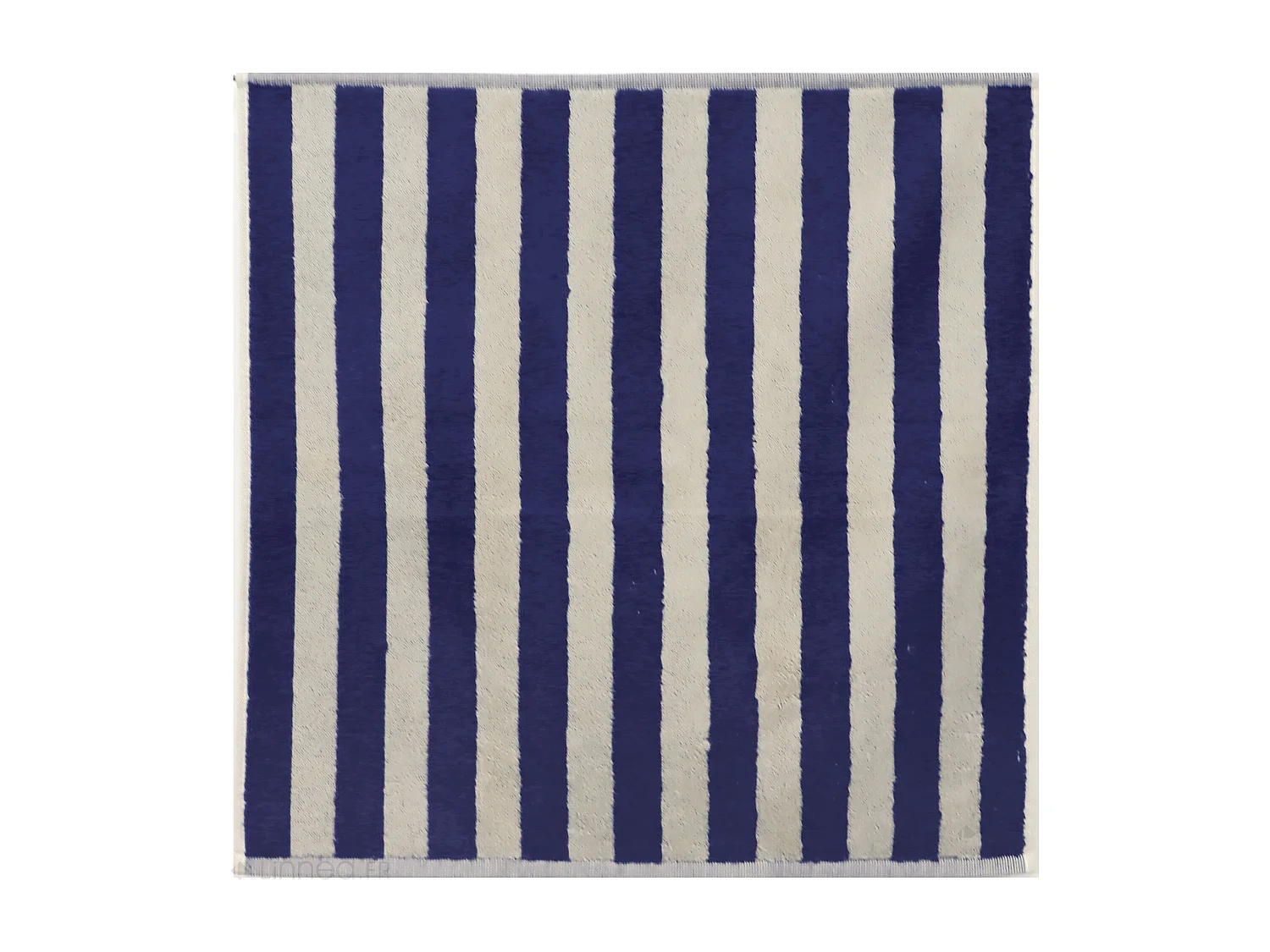 Lot de 2 torchons de cuisine éponge 50x50 cm coton PAT bleu