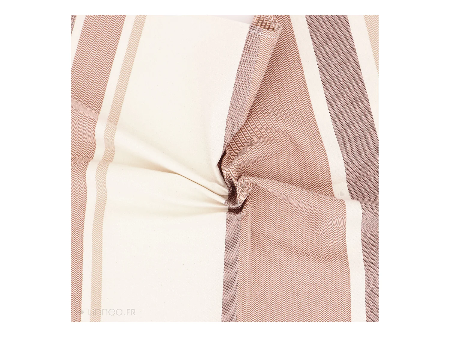 Lot de 2 torchons de cuisine toile 50x70 cm coton OTON marron