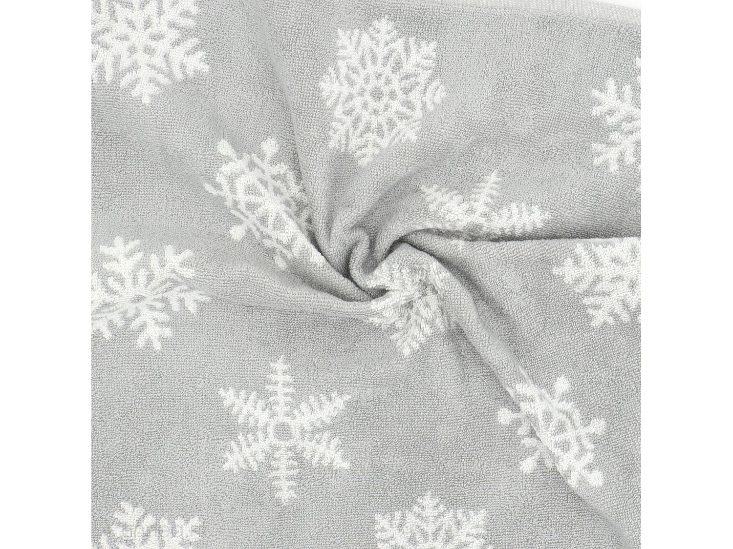 Lot de 2 torchons de cuisine éponge 50x50 cm coton ICE gris