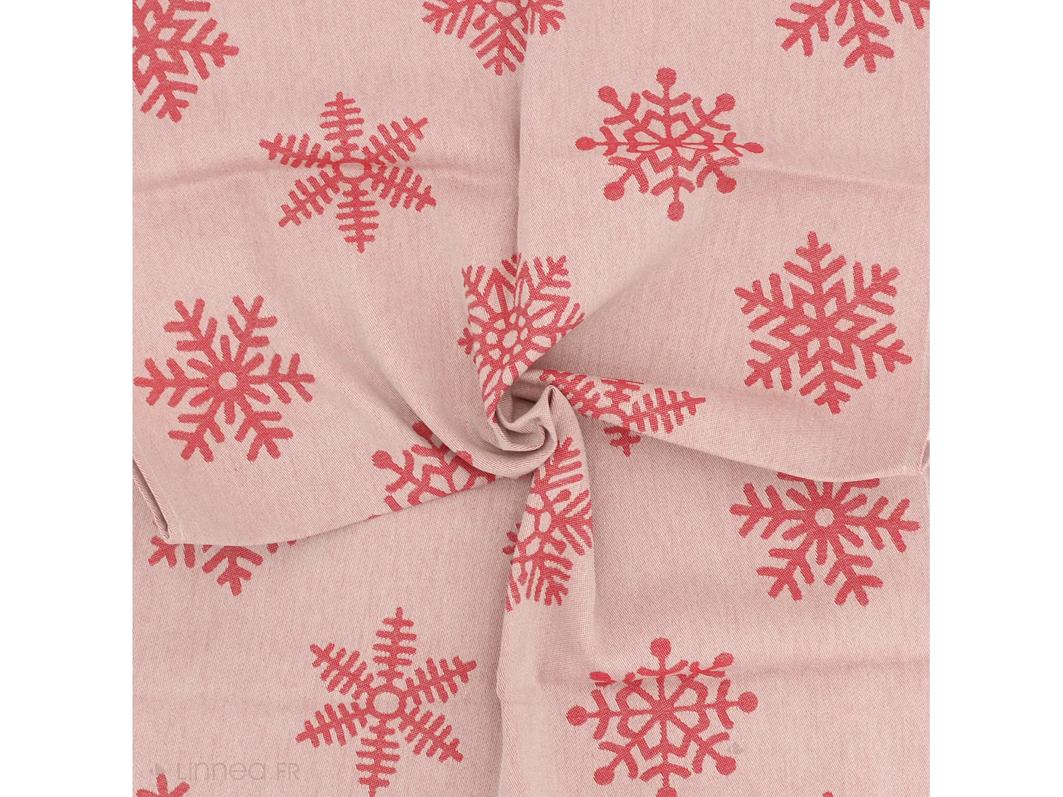 Lot de 2 torchons de cuisine toile 50x70 cm coton ICE rouge