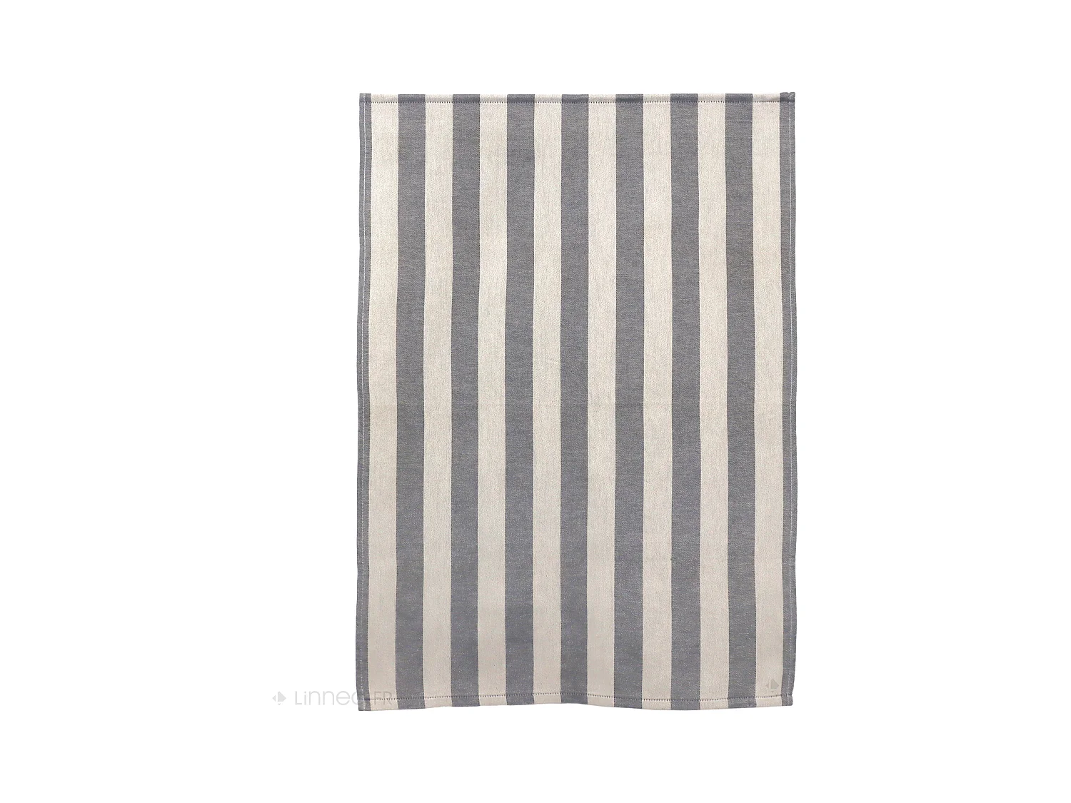 Lot de 2 torchons de cuisine toile 50x70 cm coton PAT gris