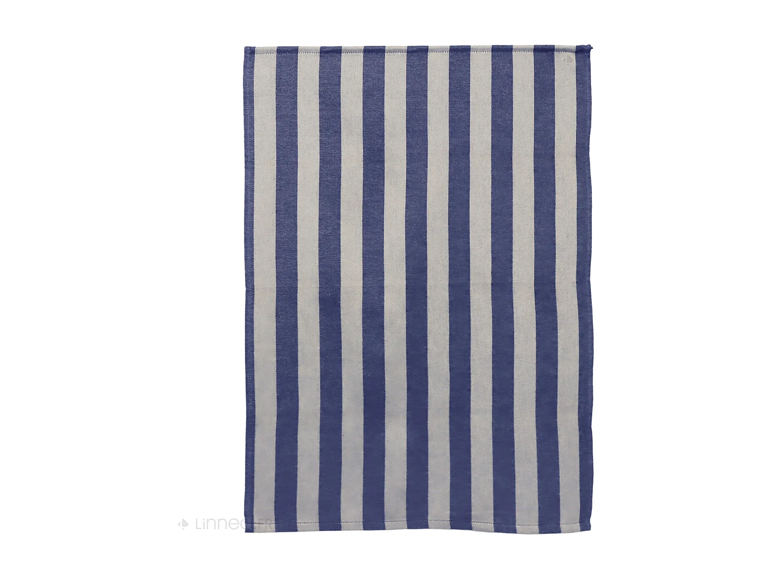 Lot de 2 torchons de cuisine toile 50x70 cm coton PAT bleu