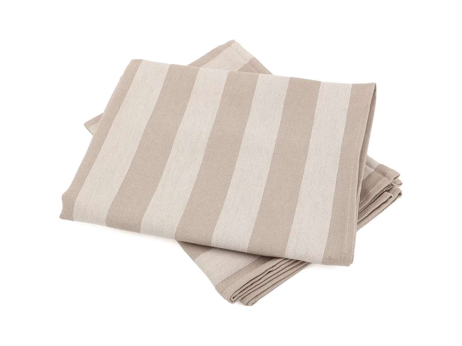 Lot de 2 torchons de cuisine toile 50x70 cm coton PAT marron