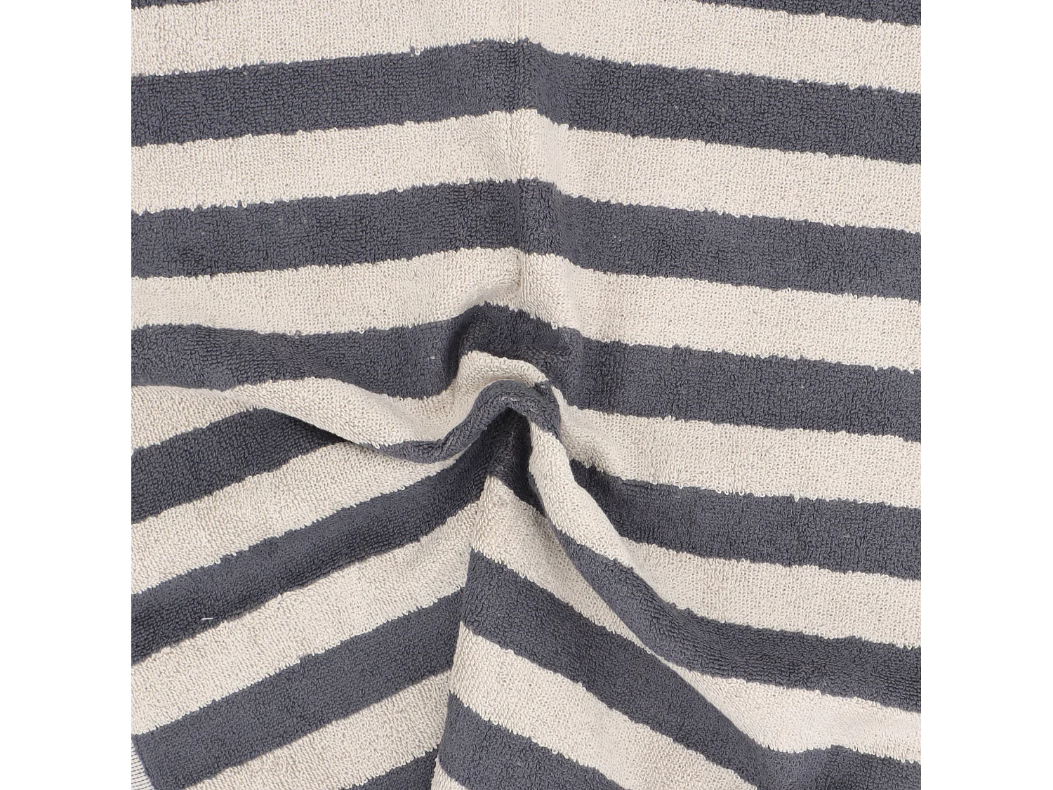 Lot de 2 torchons de cuisine éponge 50x50 cm coton PAT gris