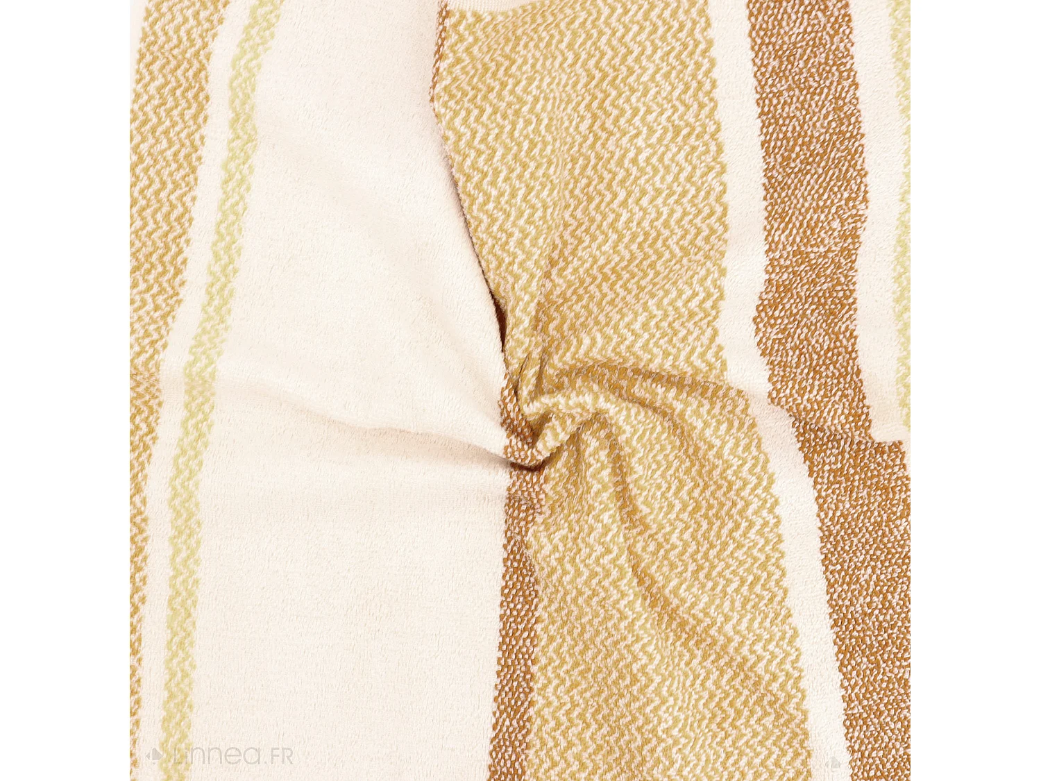 Lot de 2 torchons de cuisine éponge 50x50 cm coton OTON jaune