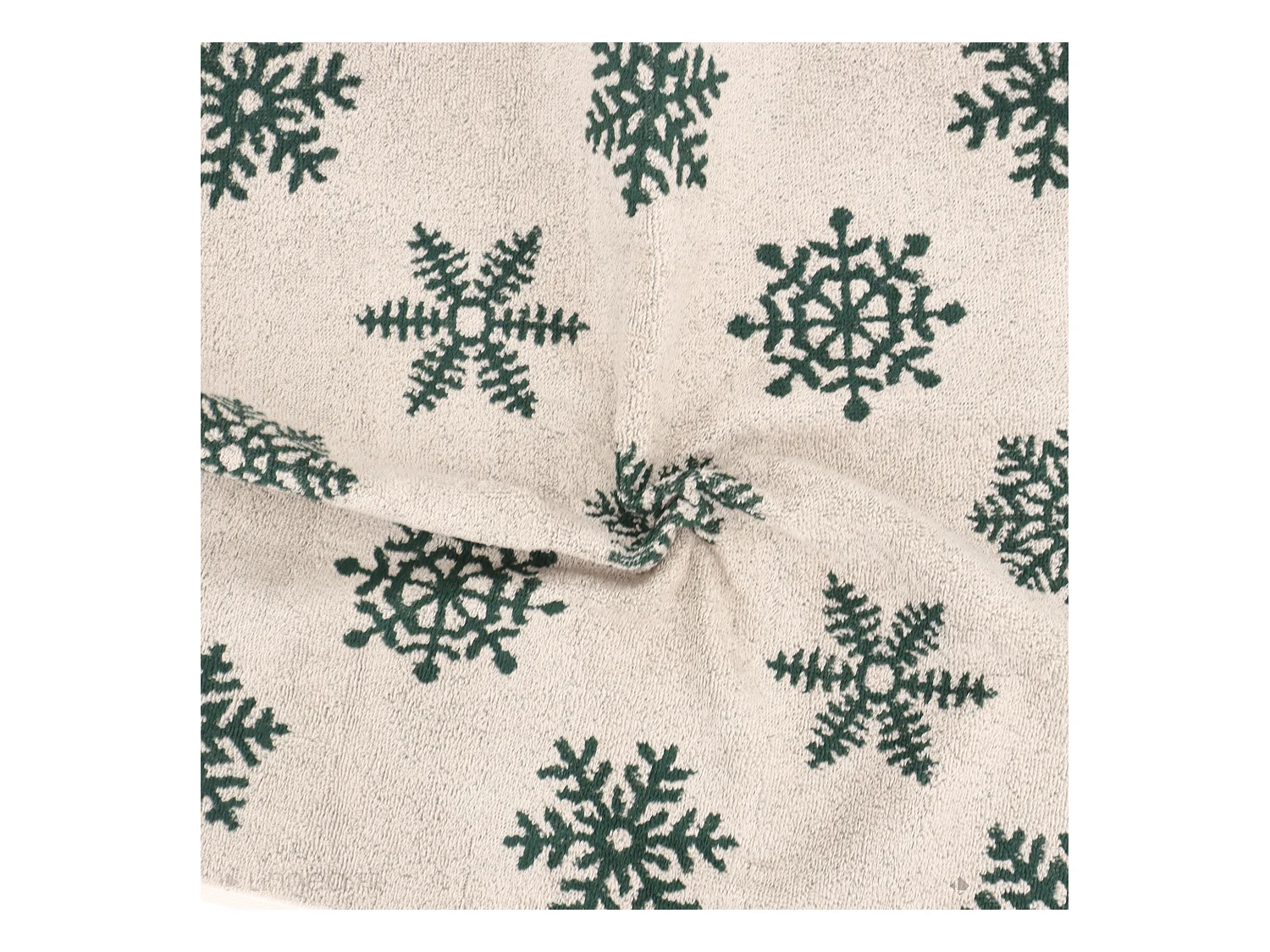 Lot de 2 torchons de cuisine éponge 50x50 cm coton ICE vert