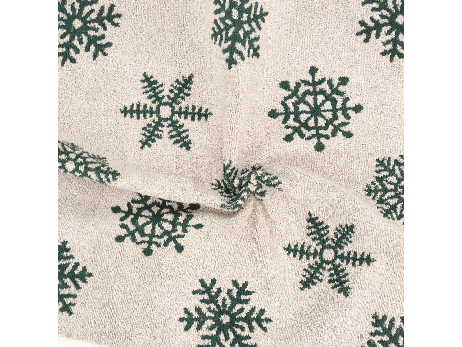 Lot de 2 torchons de cuisine éponge 50x50 cm coton ICE vert