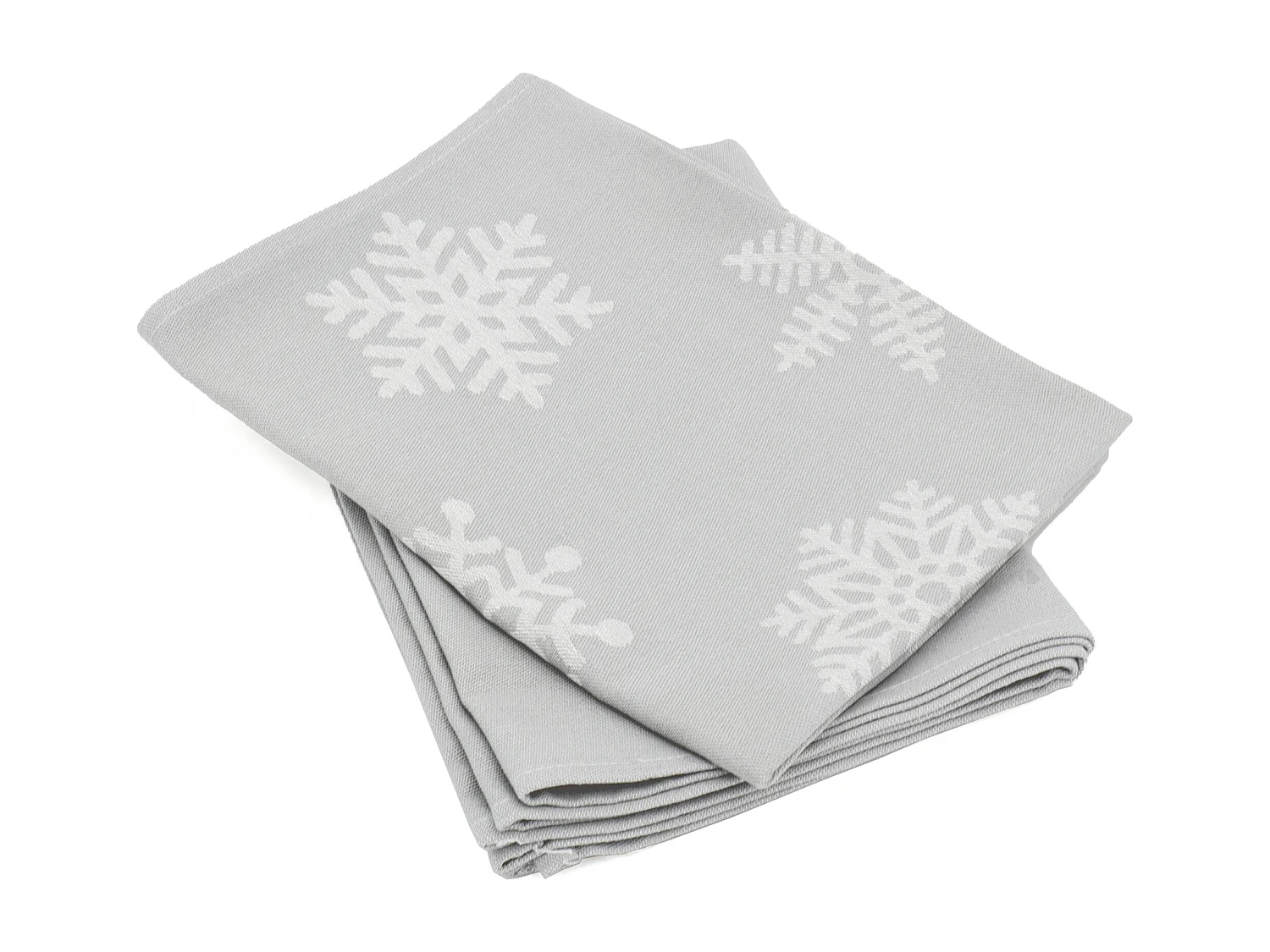 Lot de 2 torchons de cuisine toile 50x70 cm coton ICE gris