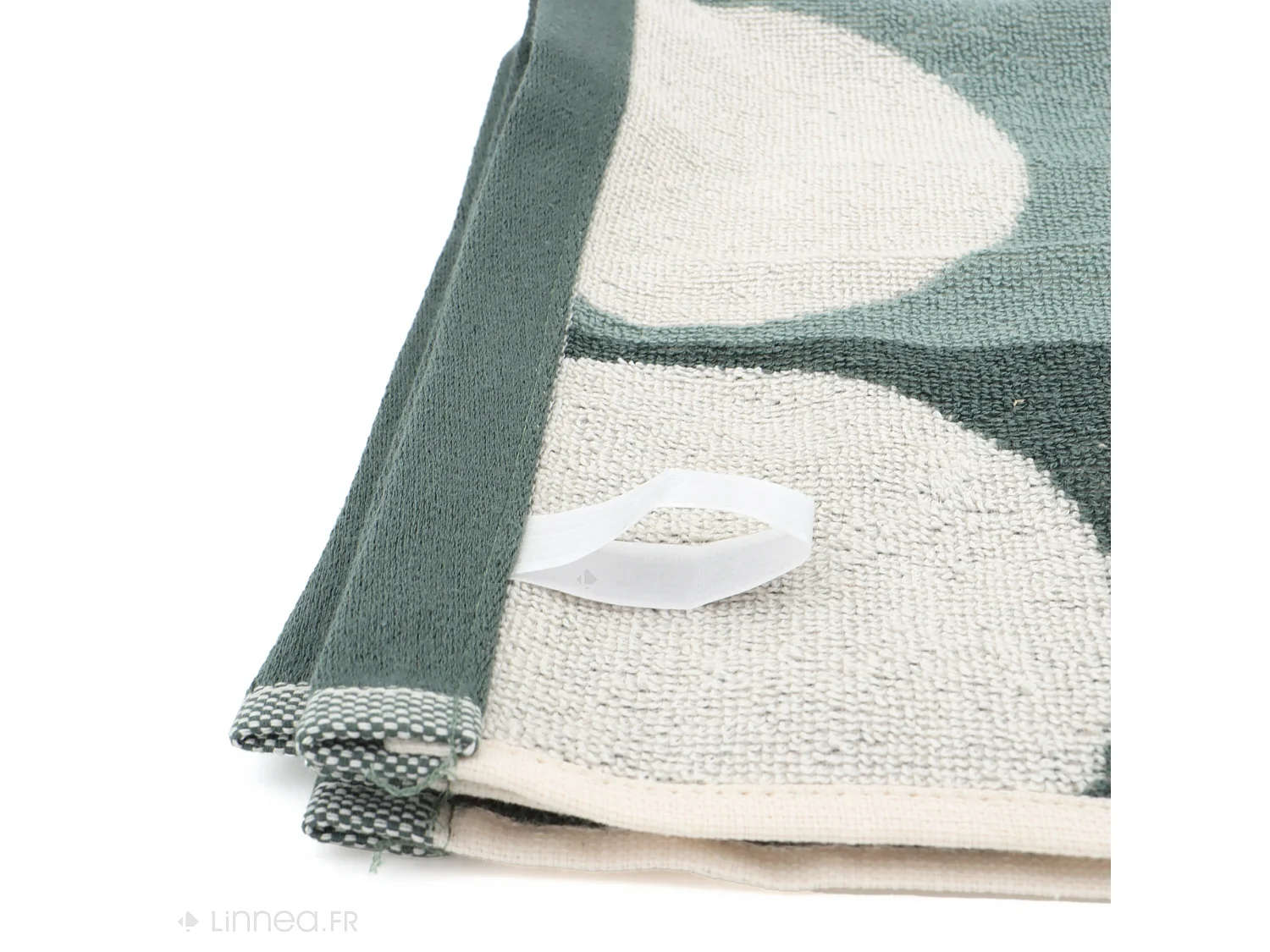 Lot de 2 torchons de cuisine éponge 50x50 cm coton GLOBUS vert