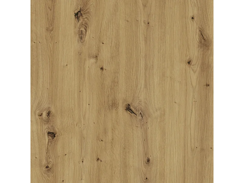 Ensemble meuble TV paroi murale décor bois clair et noir - SONNY