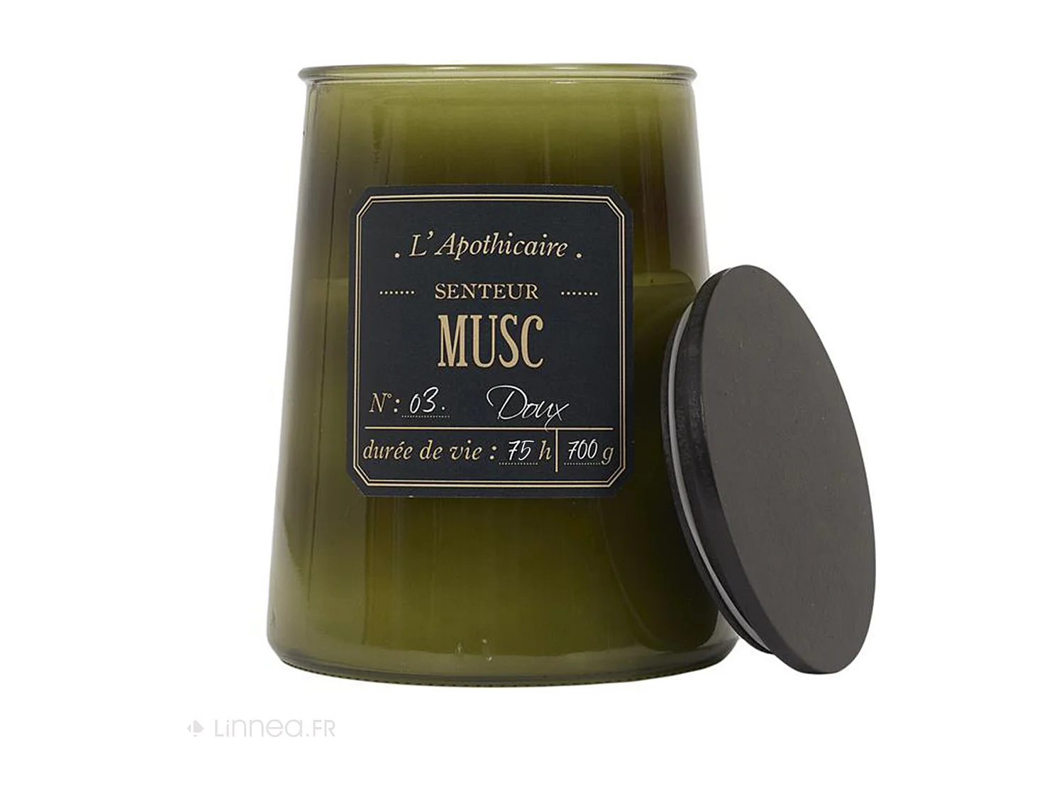 Bougie parfumée ALCHIMISTE senteur musc
