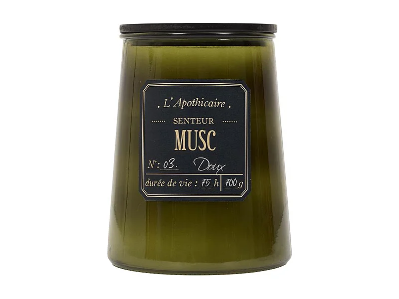 Bougie parfumée ALCHIMISTE senteur musc