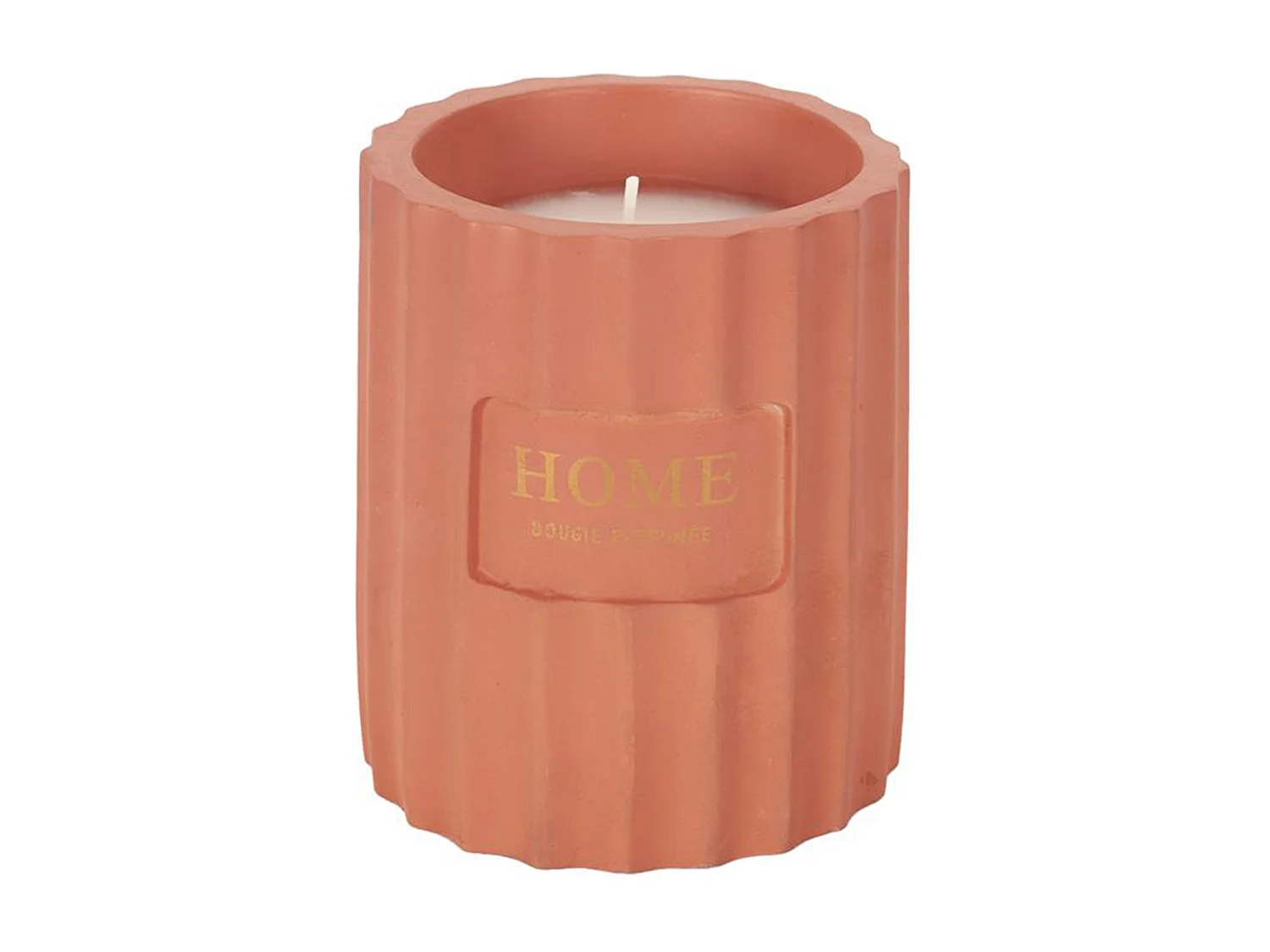 Bougie parfumée CIMENT senteur brume des bois
