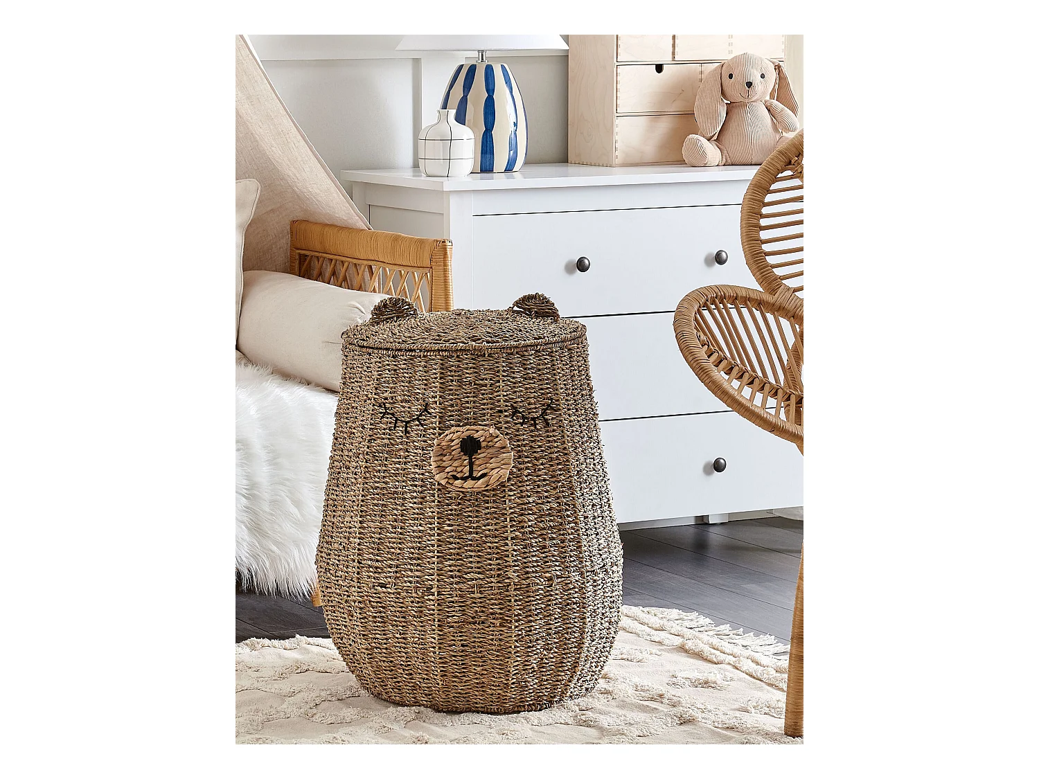 Kindermand FULAN Zeewier Natuurlijk