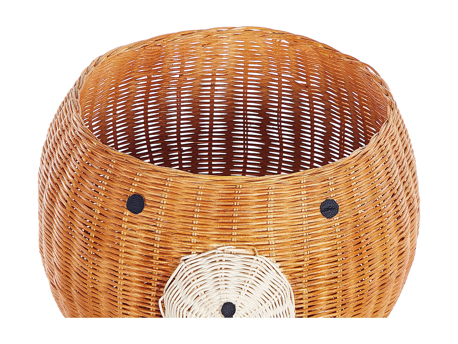 Cestino per bambini orsacchiotto HIMBA Rattan Naturale