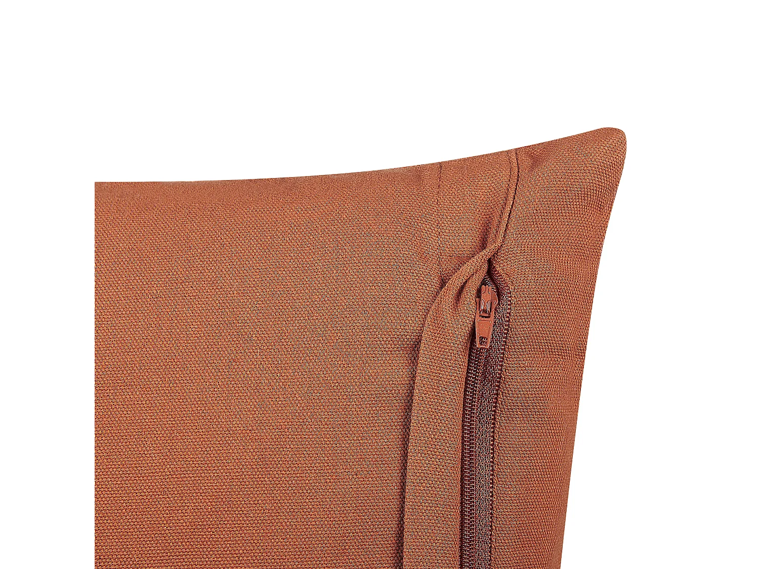 Coussin ORLAYA Coton 55 x 35 cm Orange Motif géométrique