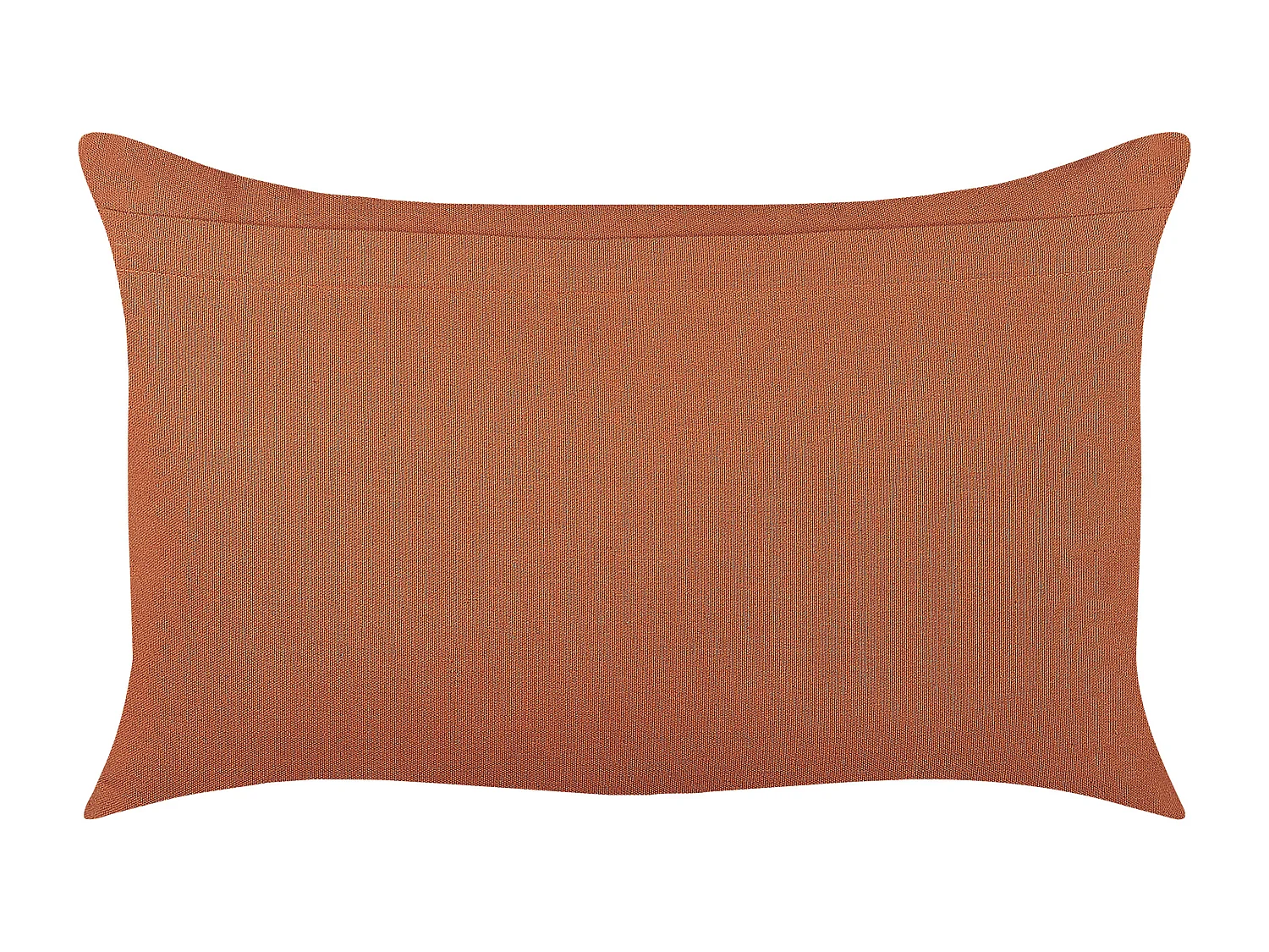 Lot de 2 coussins décoratifs ORLAYA Coton 55 x 35 cm Orange Motif géométrique
