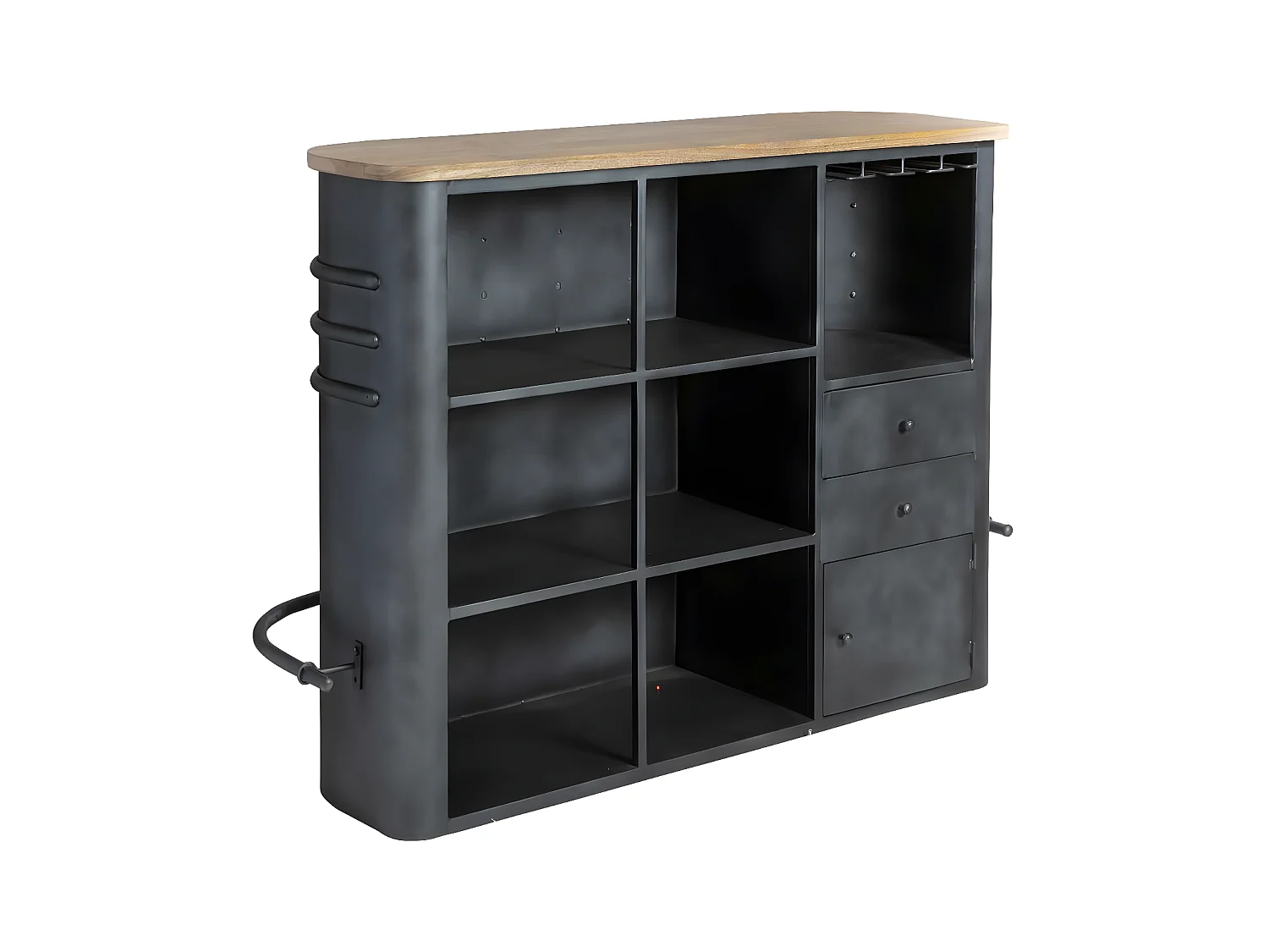 Meuble bar en métal Locker