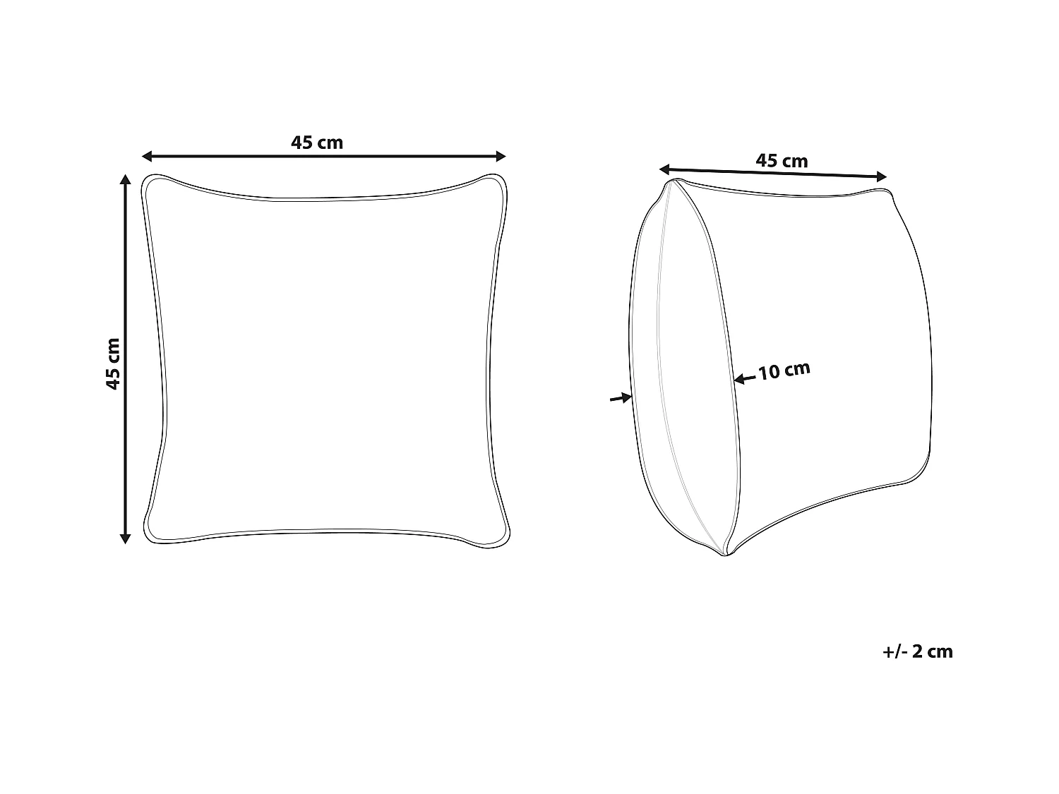 Sierkussen ROMNEYA Fluweel 45 x 45 cm Roze Bloempatroon