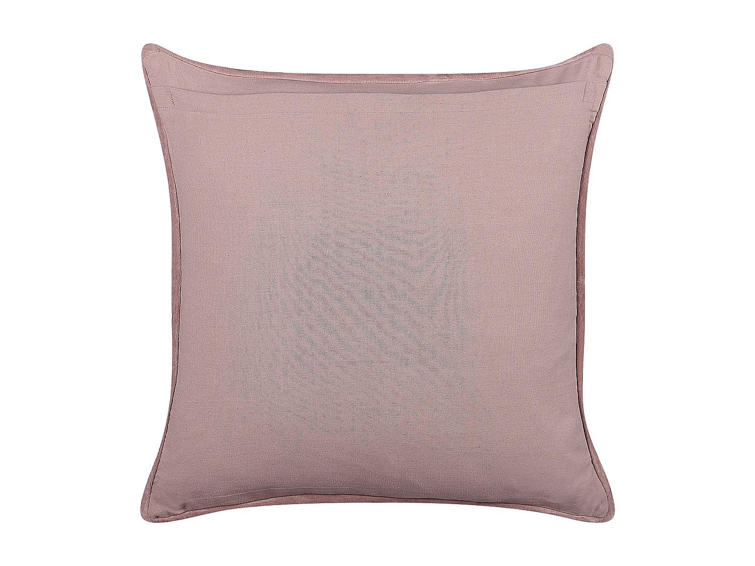 Coussin ROMNEYA Velours 45 x 45 cm Rose Motif floral