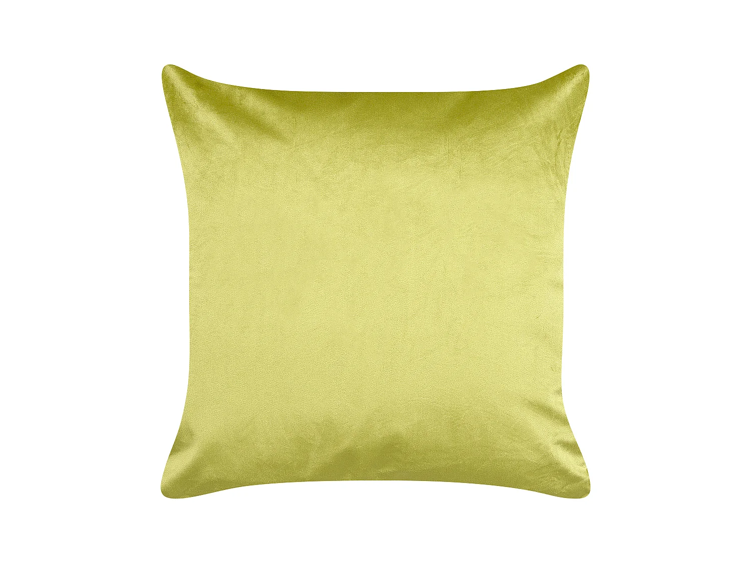 Set di 2 cuscini DELICIOSA Velluto 45 x 45 cm Verde chiaro Trama di piante