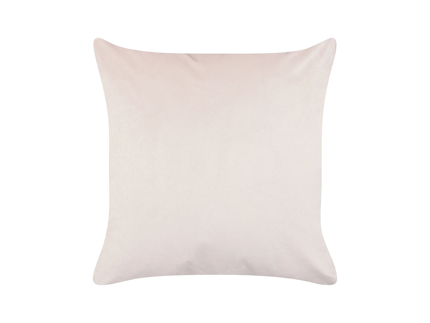 Set van 2 decoratieve kussens CHRYSANTHEMUM Fluweel 45 x 45 cm Donkerblauw Bladpatroon