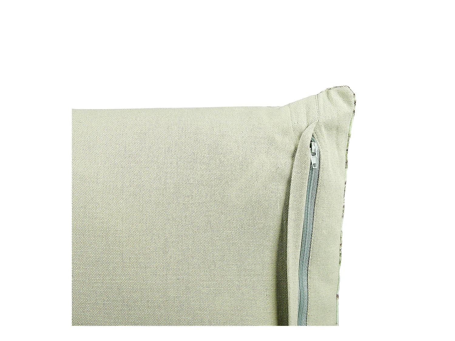 Zestaw 2 poduszek dekoracyjnych RUNGIA Welur 45 x 45 cm Zielony Wzór kwiatowy