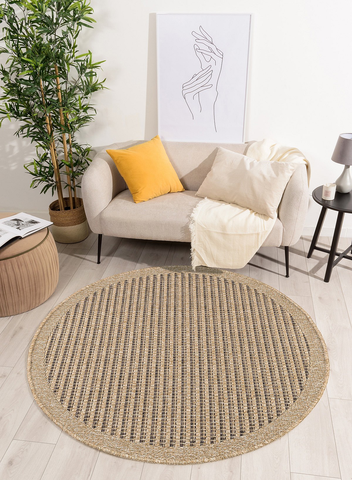 Planteur FLORUS Jive Terrace 80cm - Pour Intérieur & Extérieur, L78 X P39 X H37.2 Cm, Blanc - Avec Réservoir D'Eau