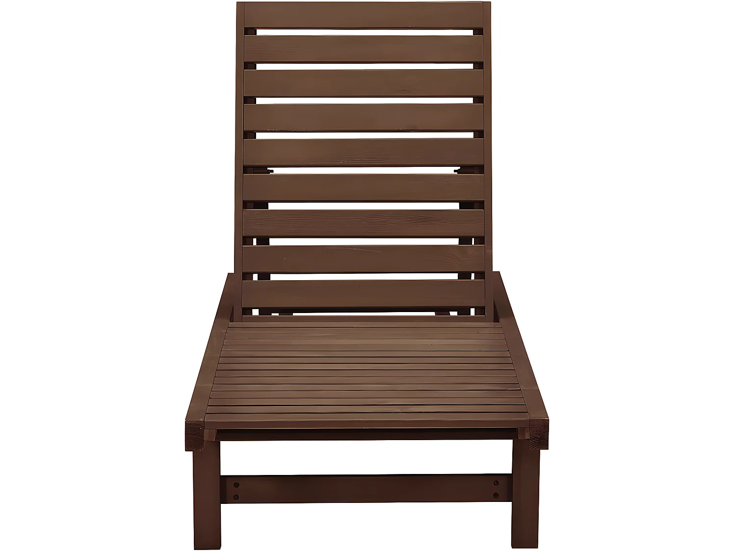 Bain de Soleil en bois "Rawai" - Marron